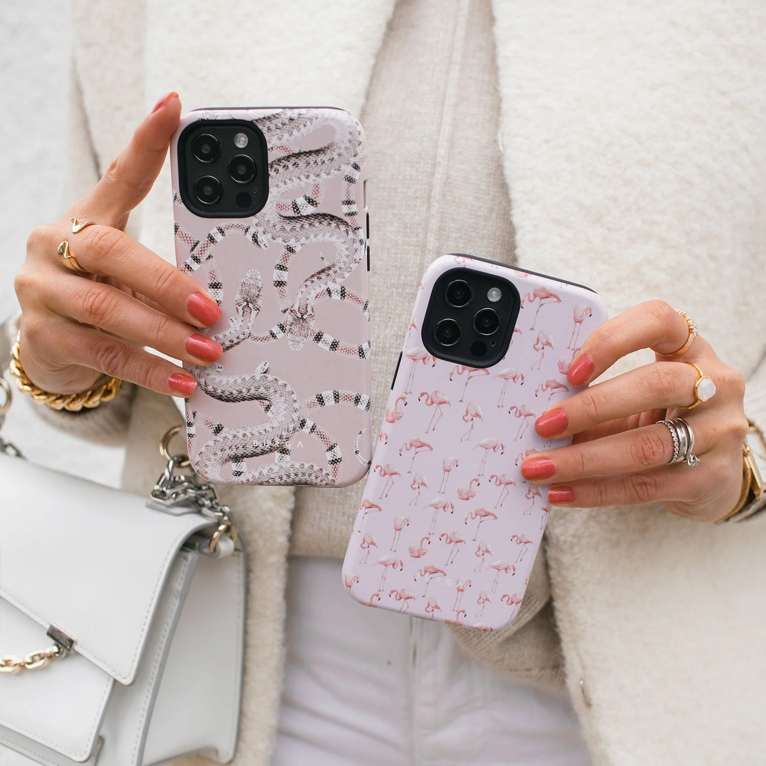 Poolside Glam - Snakes Samsung Galaxy S26 Case - Image 48