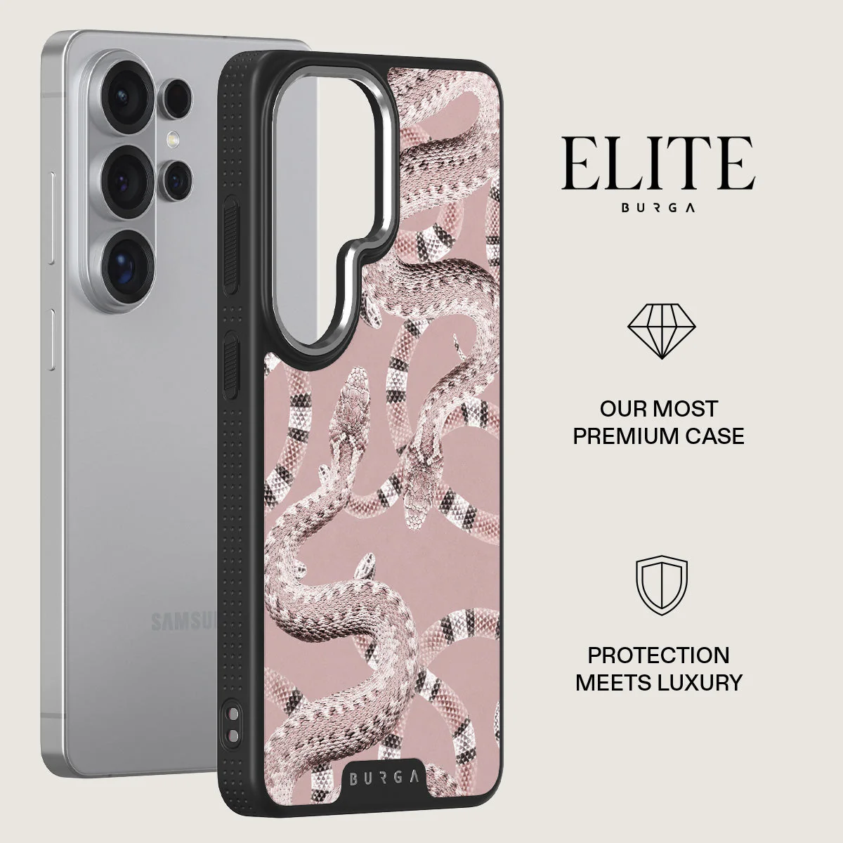 Poolside Glam - Snakes Samsung Galaxy S26 Ultra Case - Image 20