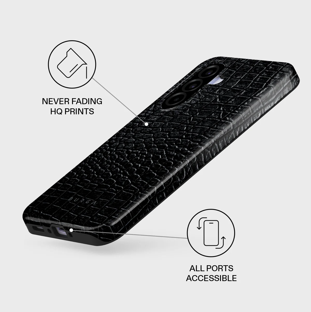 Reaper's Touch - Snakeskin Samsung Galaxy A37 5G Case - Image 3
