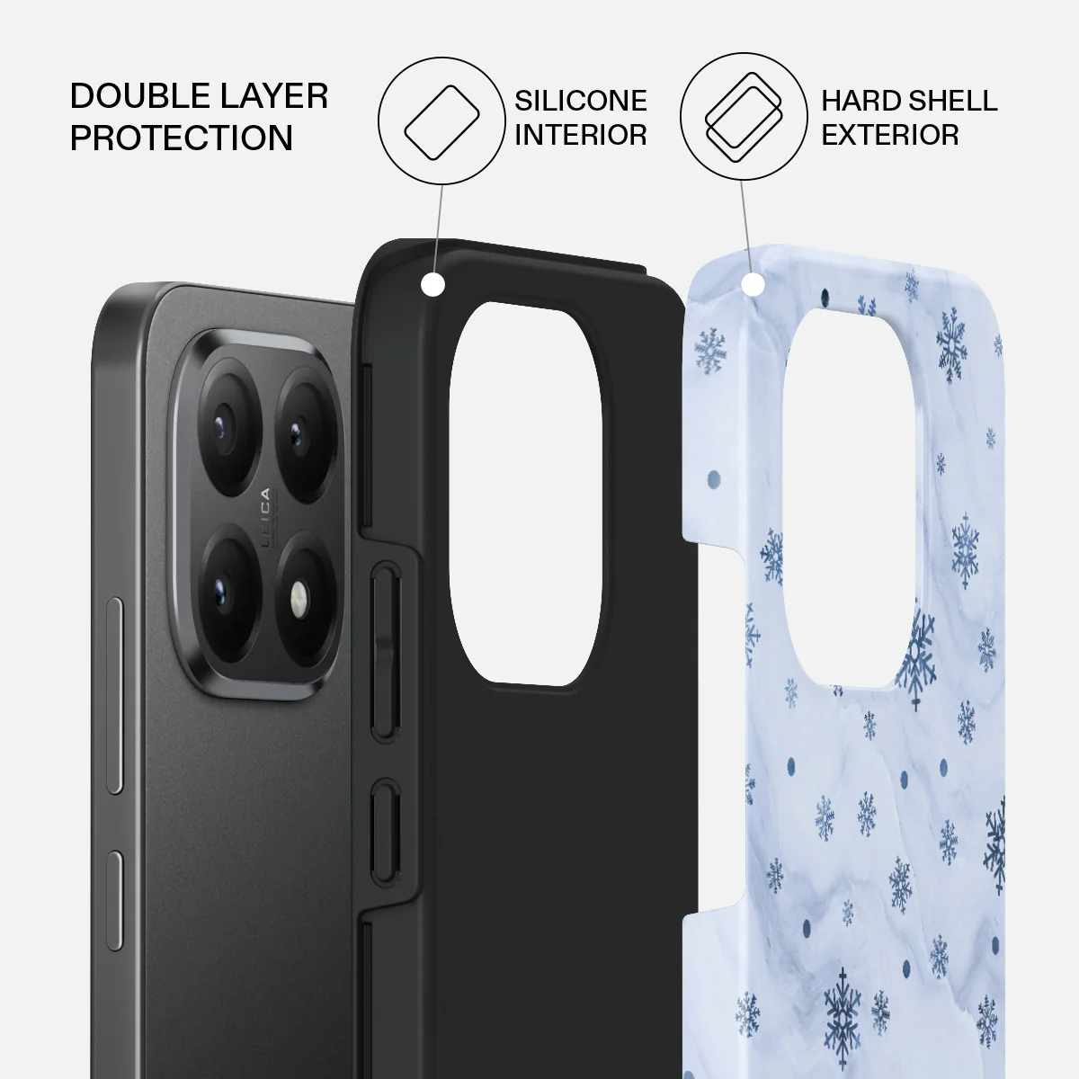 Ice Queen - Snowflakes Xiaomi 15T Case - Image 2