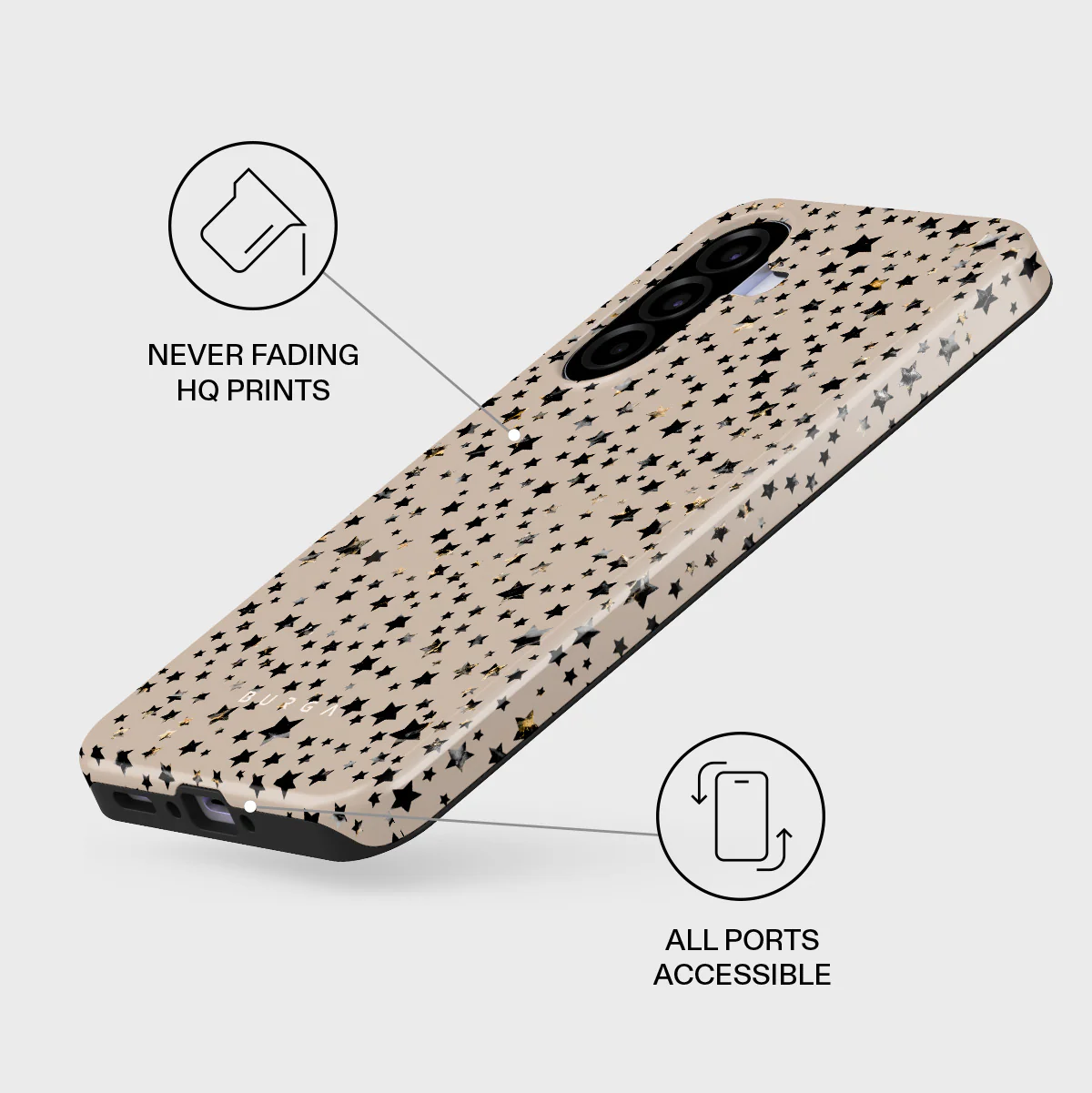 Sparkling Tiara - Stars Samsung Galaxy A37 5G Case - Image 3