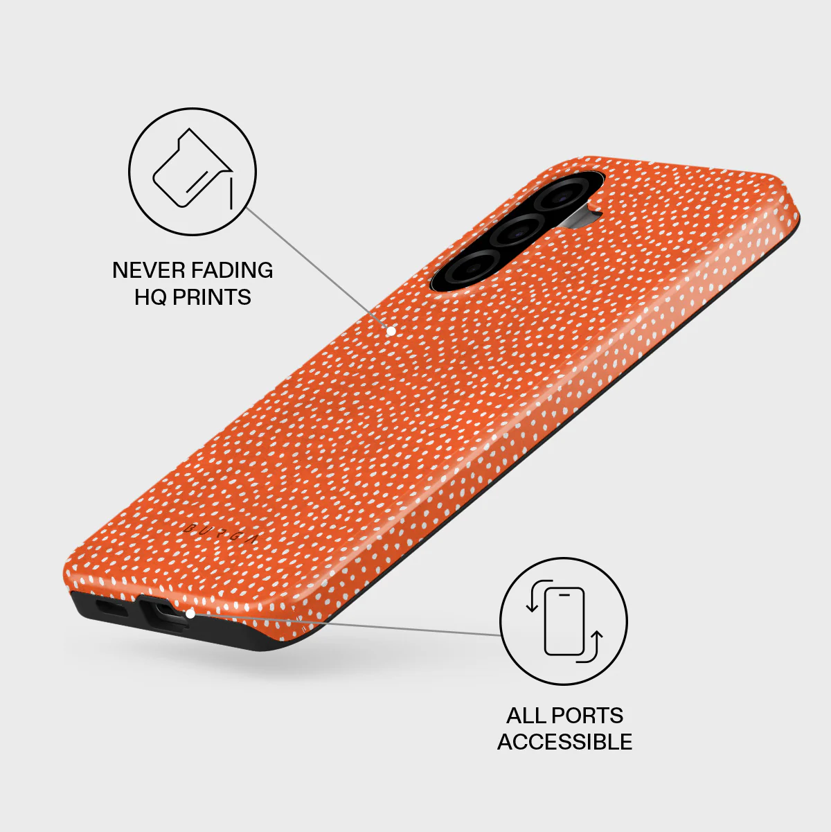 Vintage Edition - Spots Samsung Galaxy A57 5G Case - Image 3