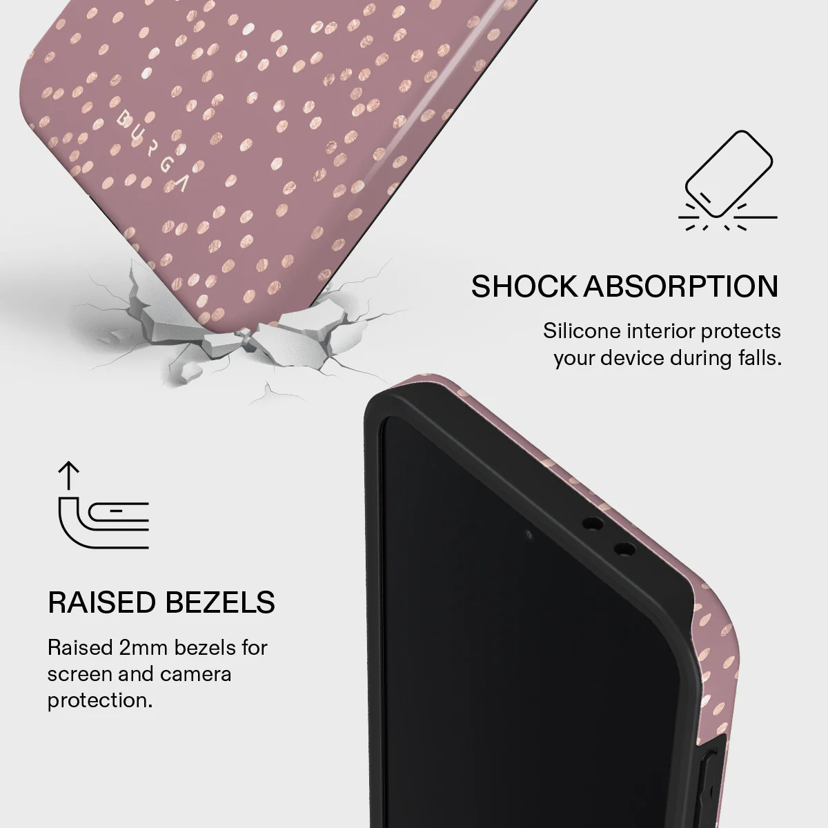 Hot Cocoa - Spotted Samsung Galaxy A37 5G Case - Image 4