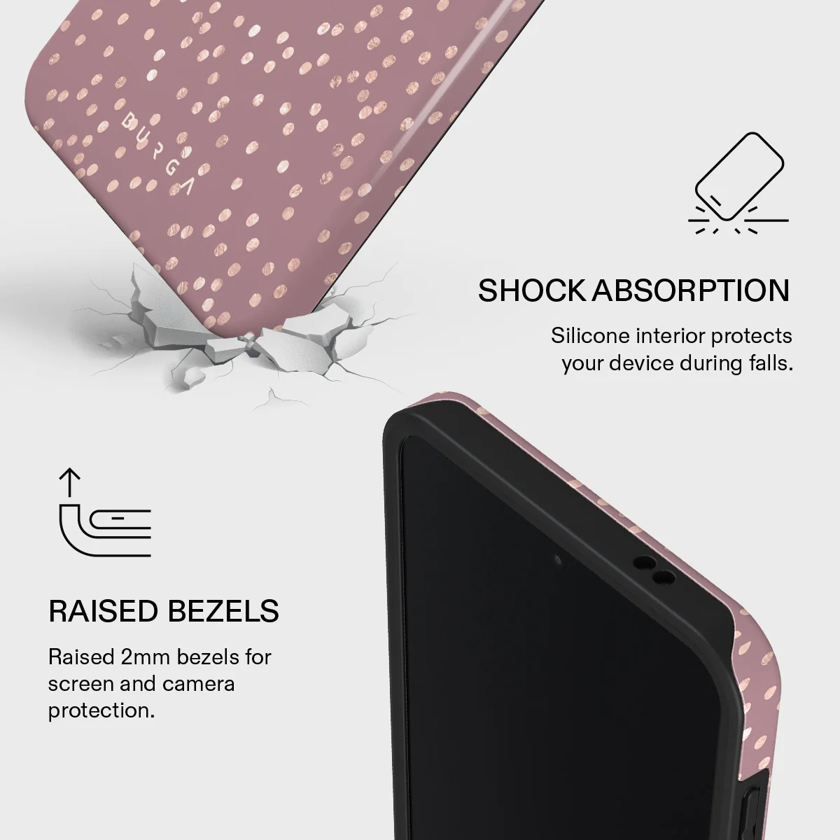 Hot Cocoa - Spotted Samsung Galaxy A57 5G Case - Image 4