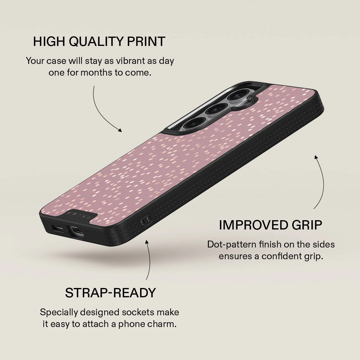 Hot Cocoa - Spotted Samsung Galaxy S26 Case - Image 16