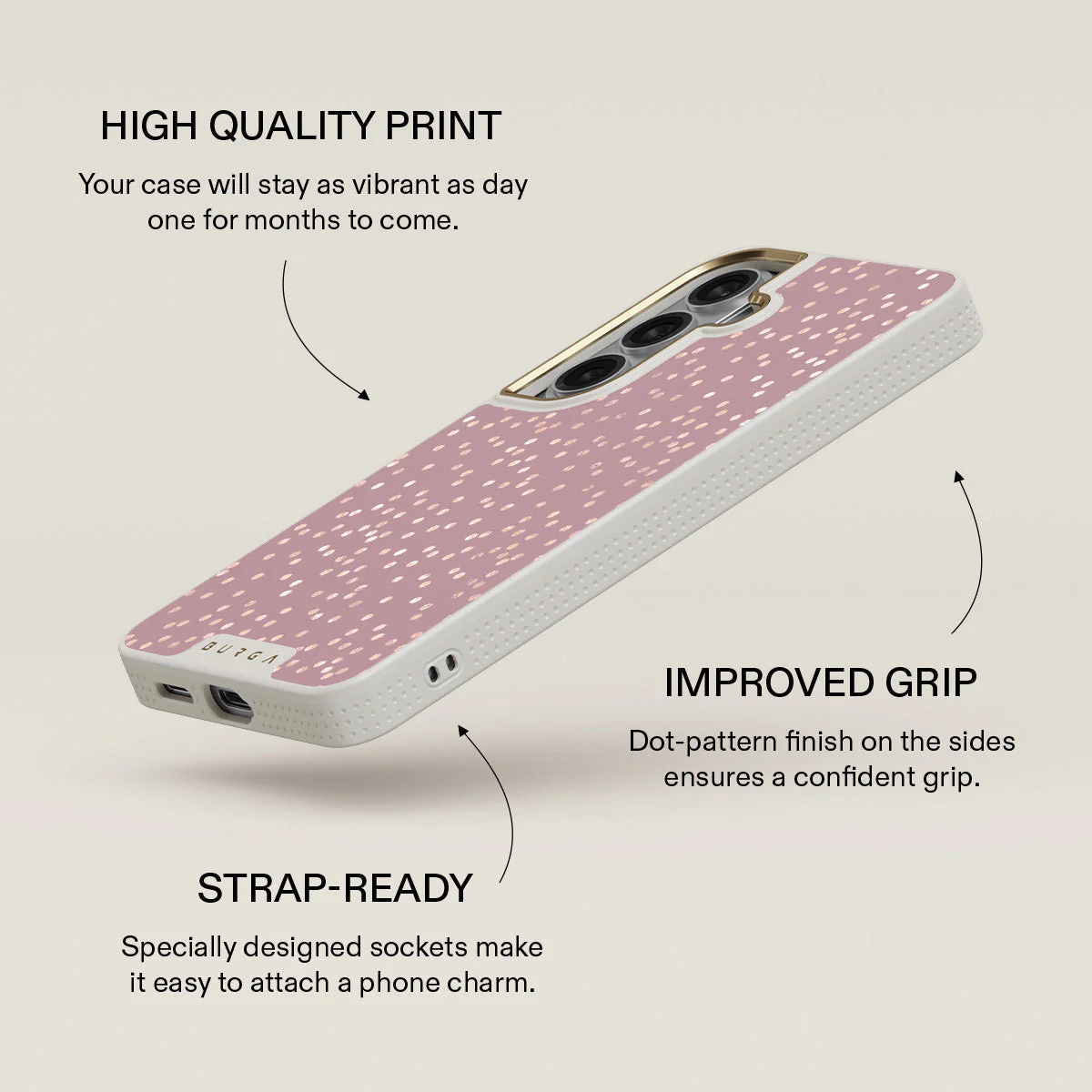 Hot Cocoa - Spotted Samsung Galaxy S26 Case - Image 30