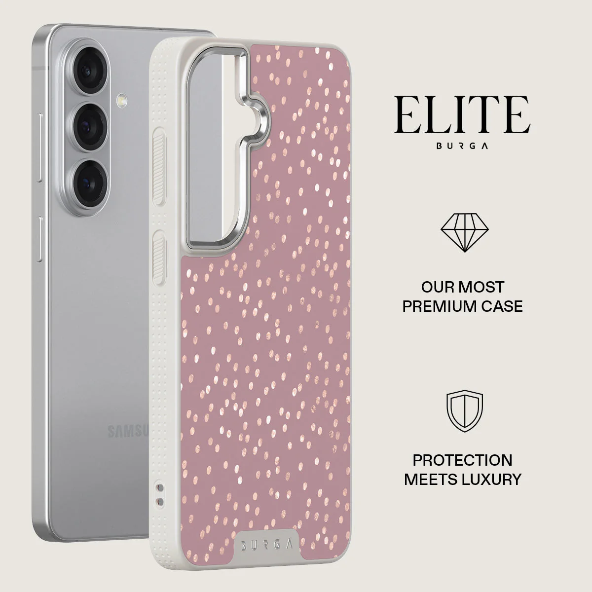 Hot Cocoa - Spotted Samsung Galaxy S26 Case - Image 34