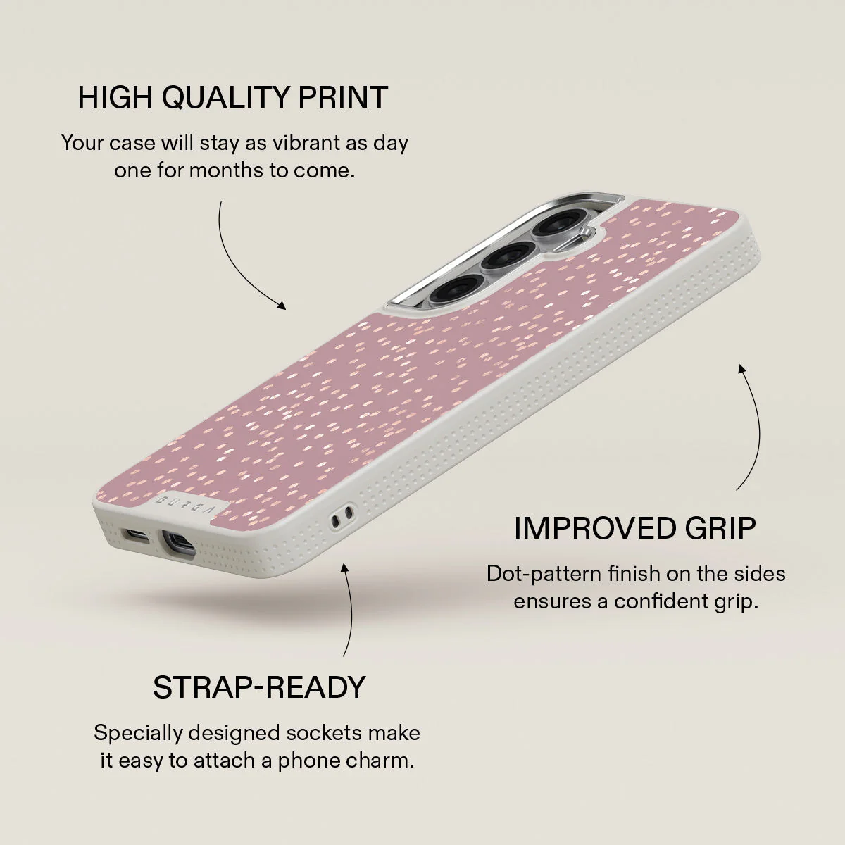 Hot Cocoa - Spotted Samsung Galaxy S26 Case - Image 37
