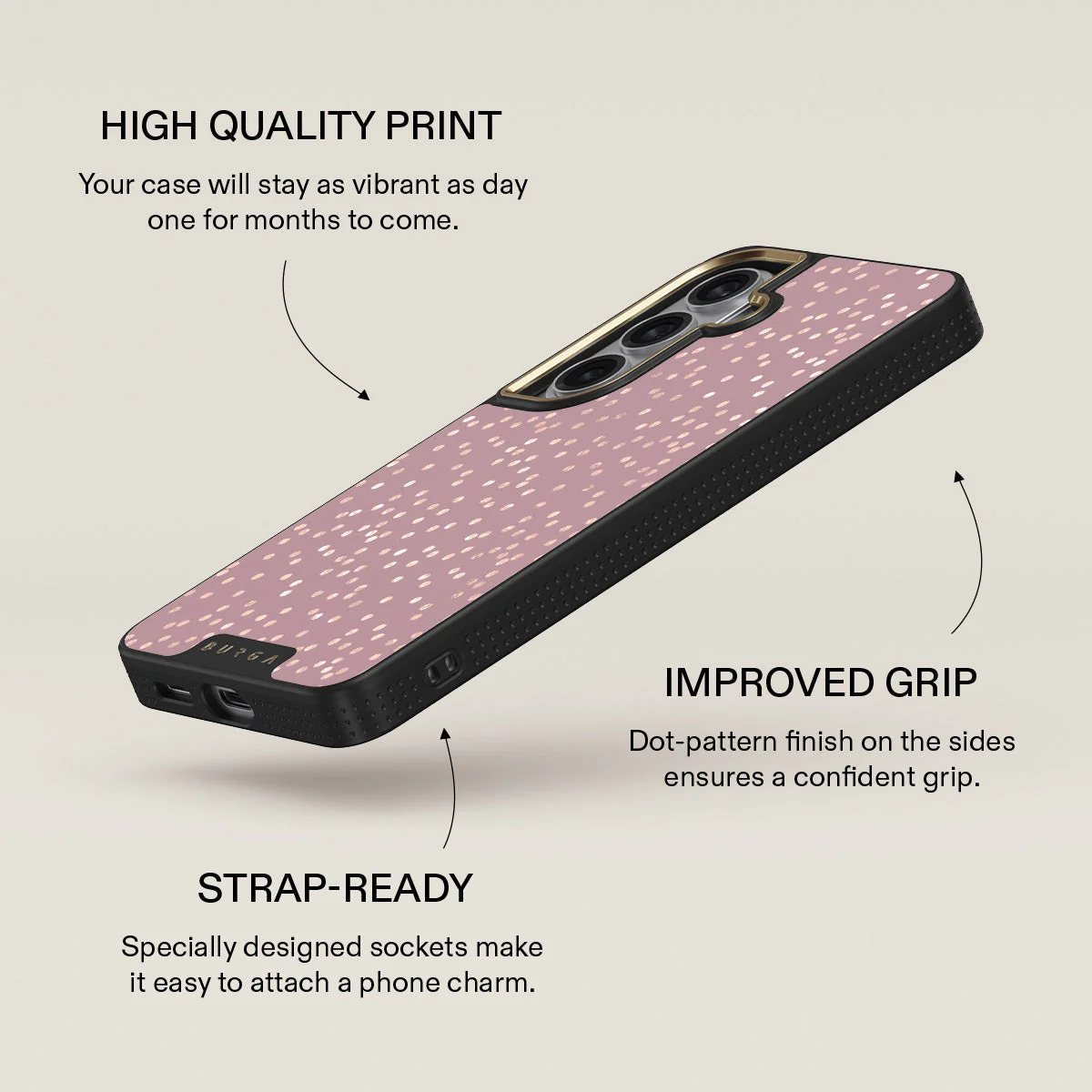 Hot Cocoa - Spotted Samsung Galaxy S26 Case - Image 9