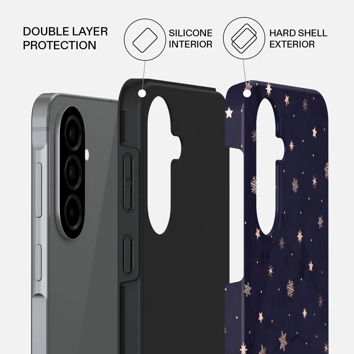 Midnight Kiss - Star Samsung Galaxy A57 5G Case - Image 2