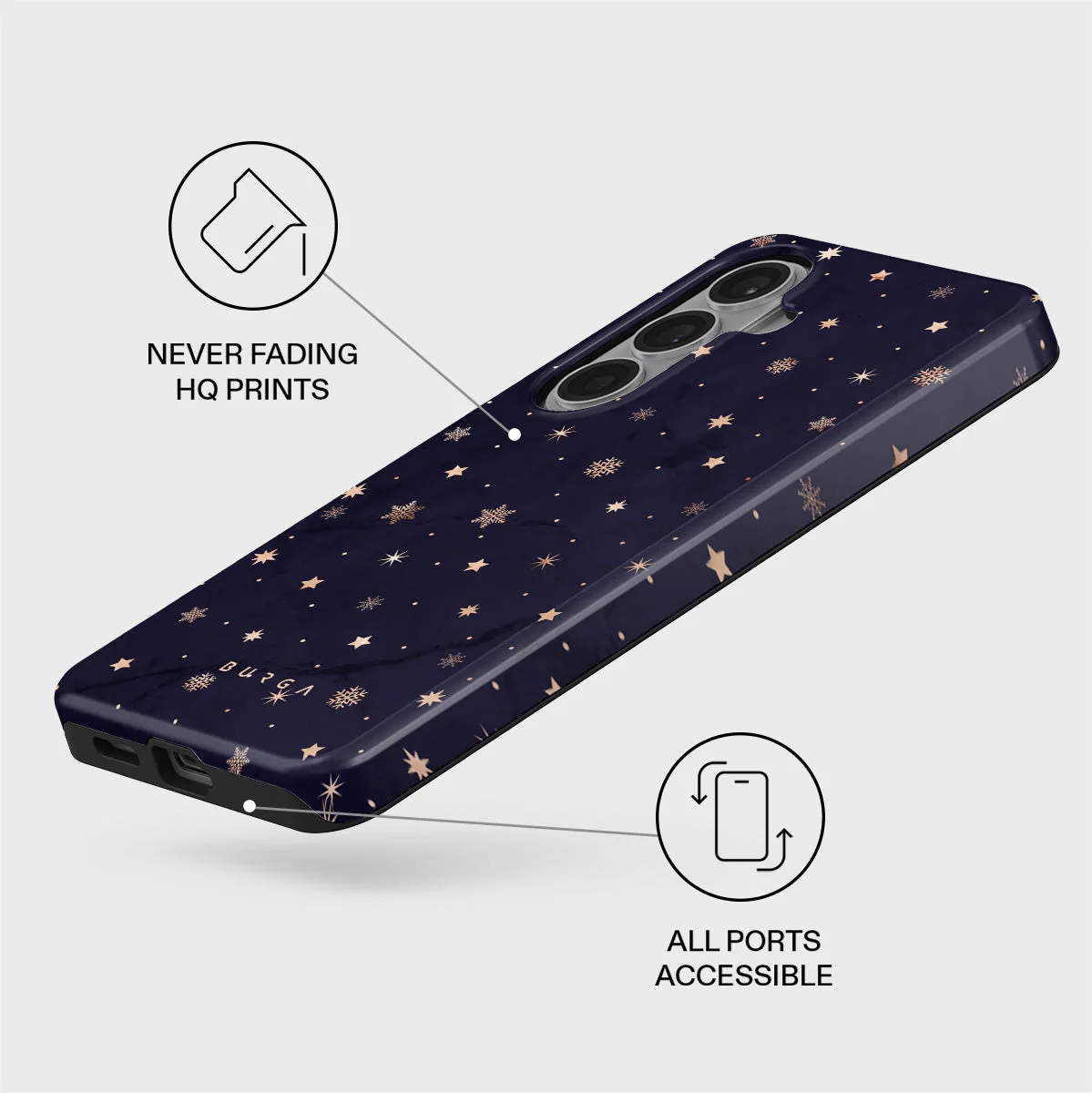 Midnight Kiss - Star Samsung Galaxy S26 Plus Case - Image 3