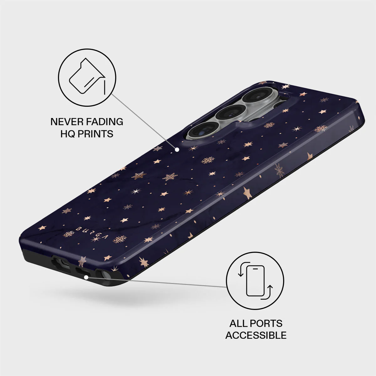 Midnight Kiss - Star Samsung Galaxy S26 Ultra Case - Image 3