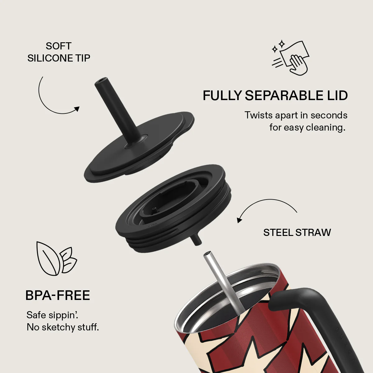 Starchaser - All Day Leakproof Tumbler - Image 6