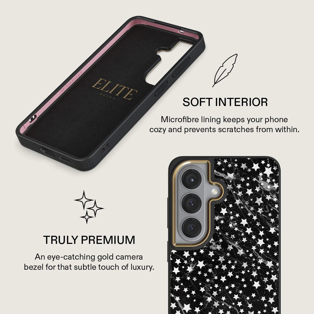 Starry Night - Stars Samsung Galaxy S26 Plus Case - Image 10