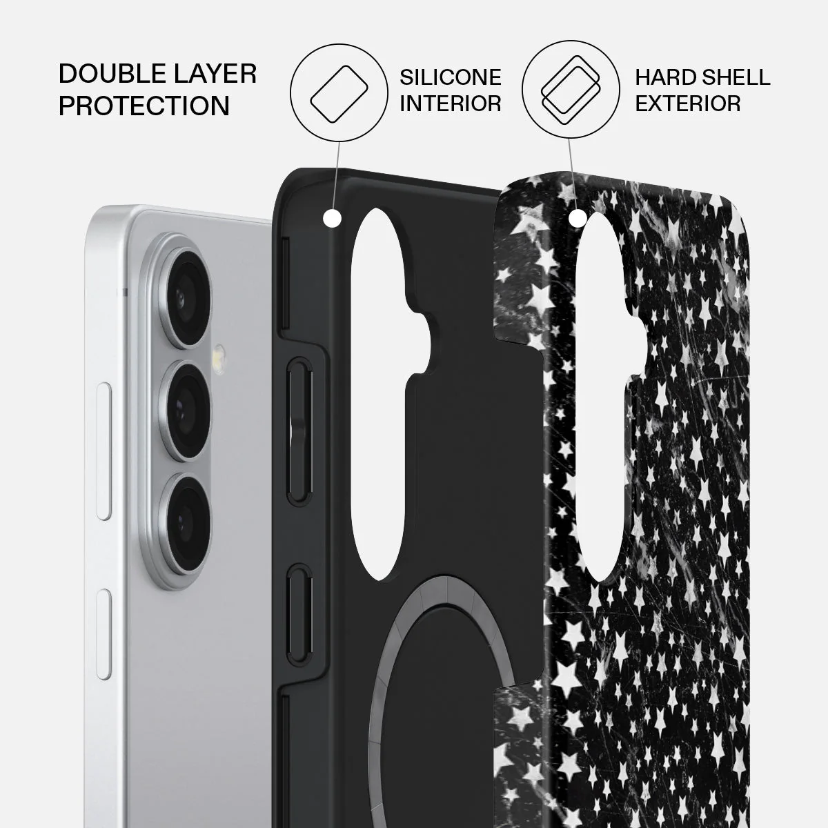 Starry Night - Stars Samsung Galaxy S26 Plus Case - Image 2