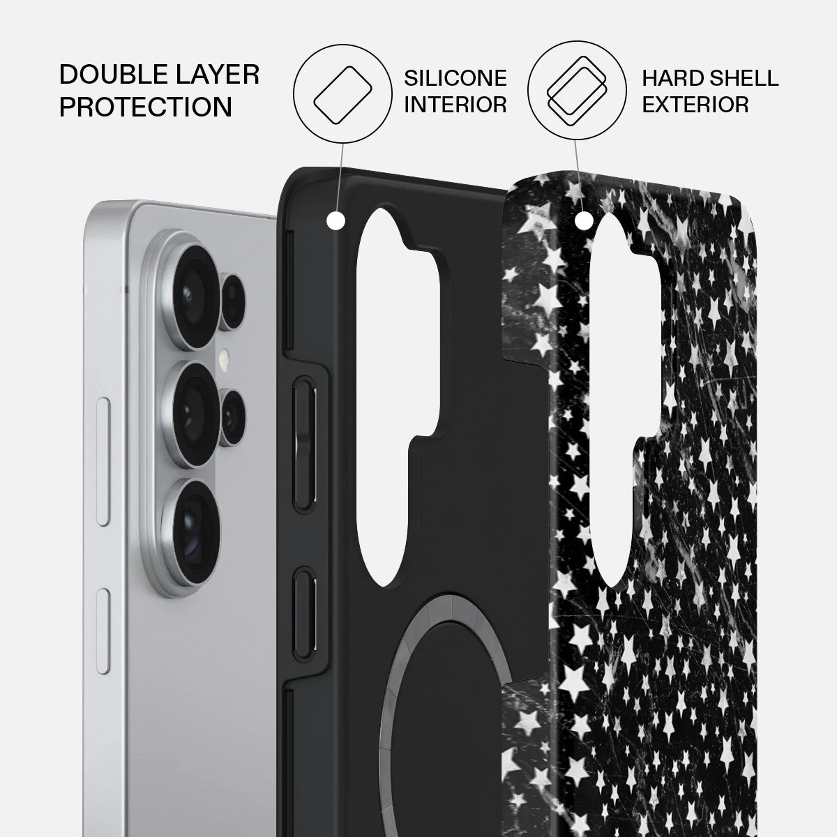 Starry Night - Stars Samsung Galaxy S26 Ultra Case - Image 2