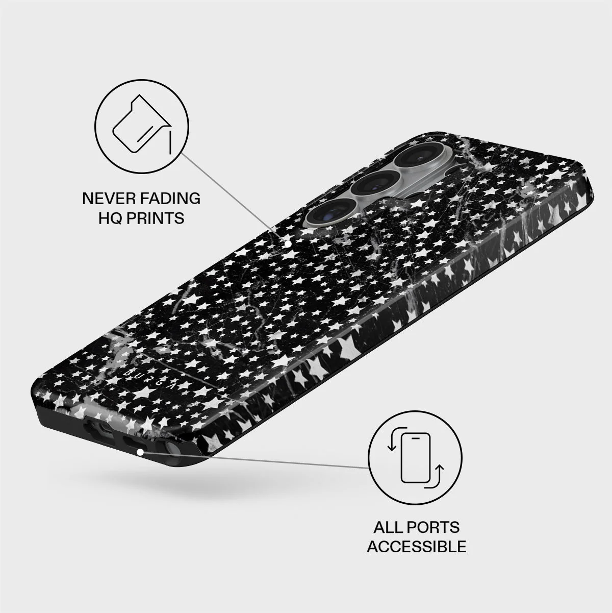 Starry Night - Stars Samsung Galaxy S26 Ultra Case - Image 3