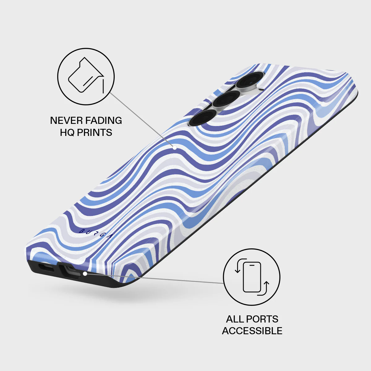 Stay Groovy - Samsung Galaxy S25 FE Case - Image 3