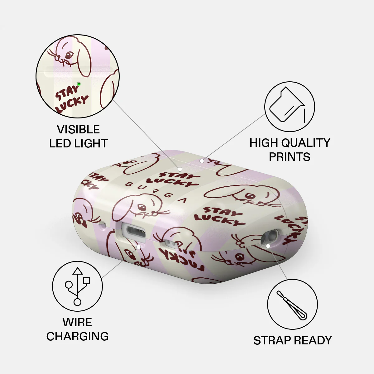 Stay Lucky - AirPods Pro 2 Case - Image 3
