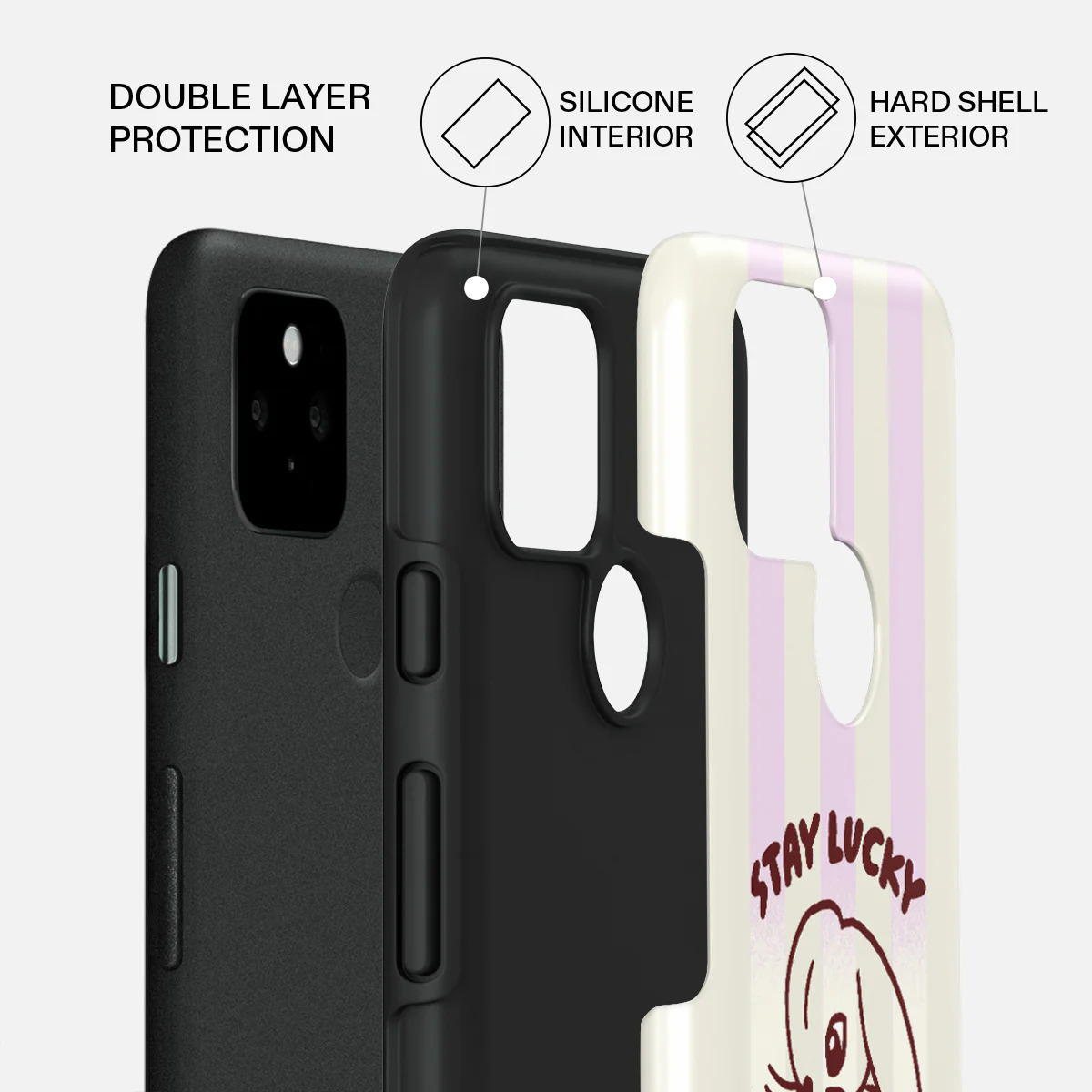 Stay Lucky - Google Pixel 5 Case - Image 2