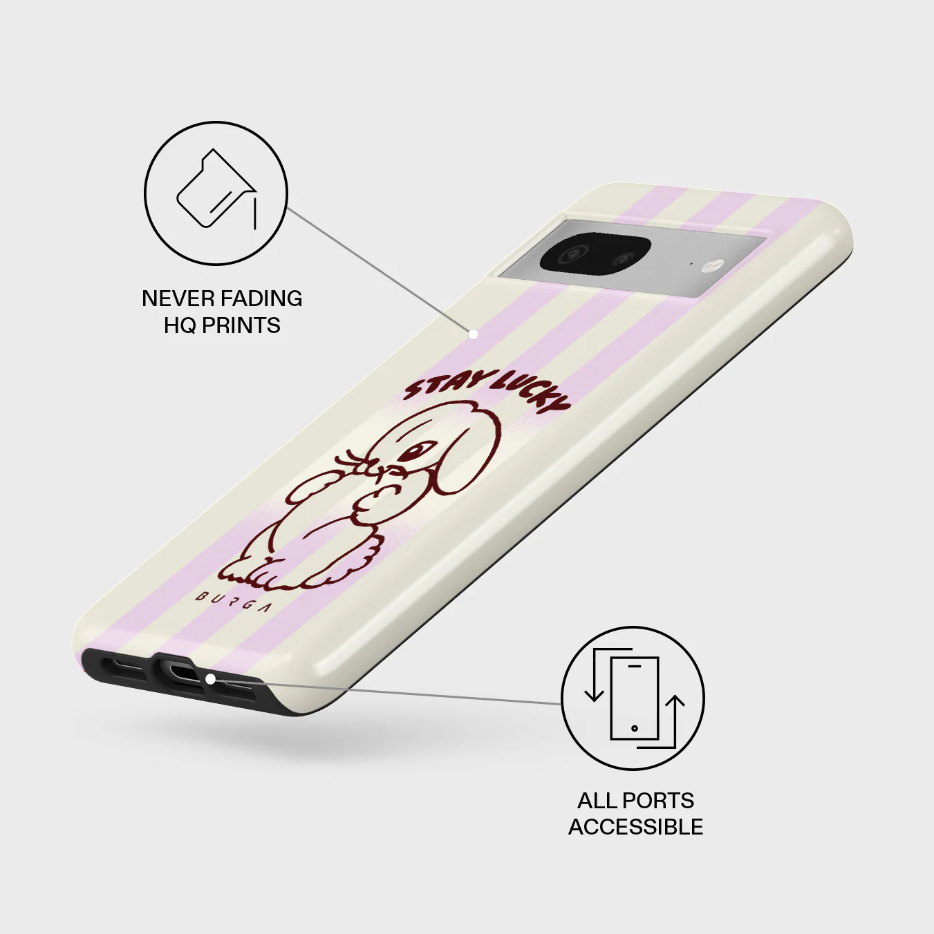 Stay Lucky - Google Pixel 7a Case - Image 3