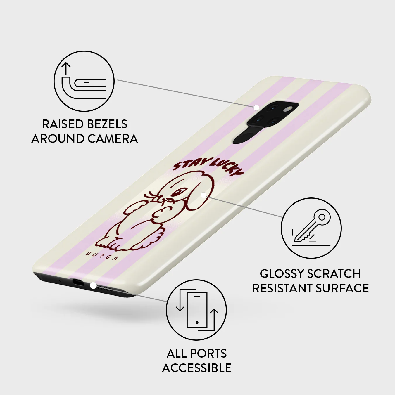 Stay Lucky - Huawei Mate 20 Case - Image 3