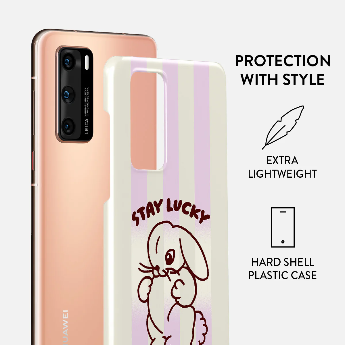 Stay Lucky - Huawei P40 Case - Image 2