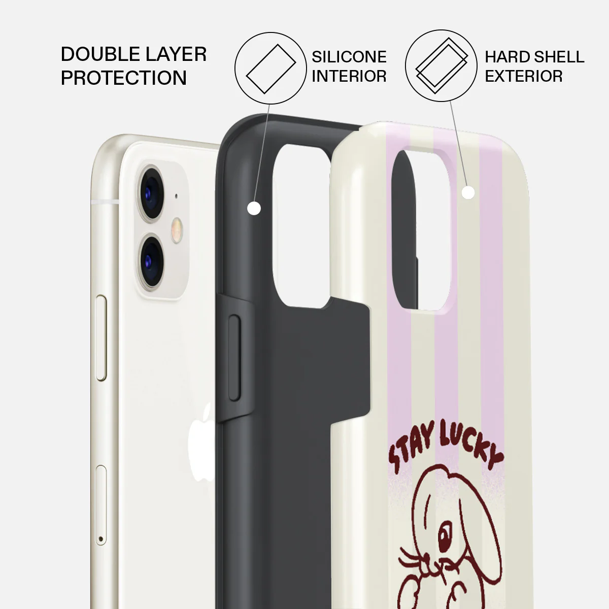 Stay Lucky - iPhone 11 Case - Image 2
