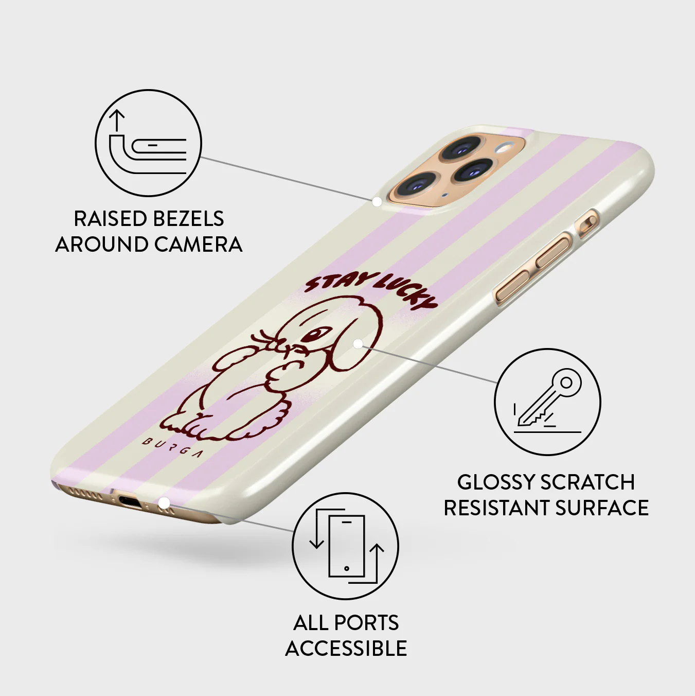 Stay Lucky - iPhone 11 Pro Max Case - Image 3