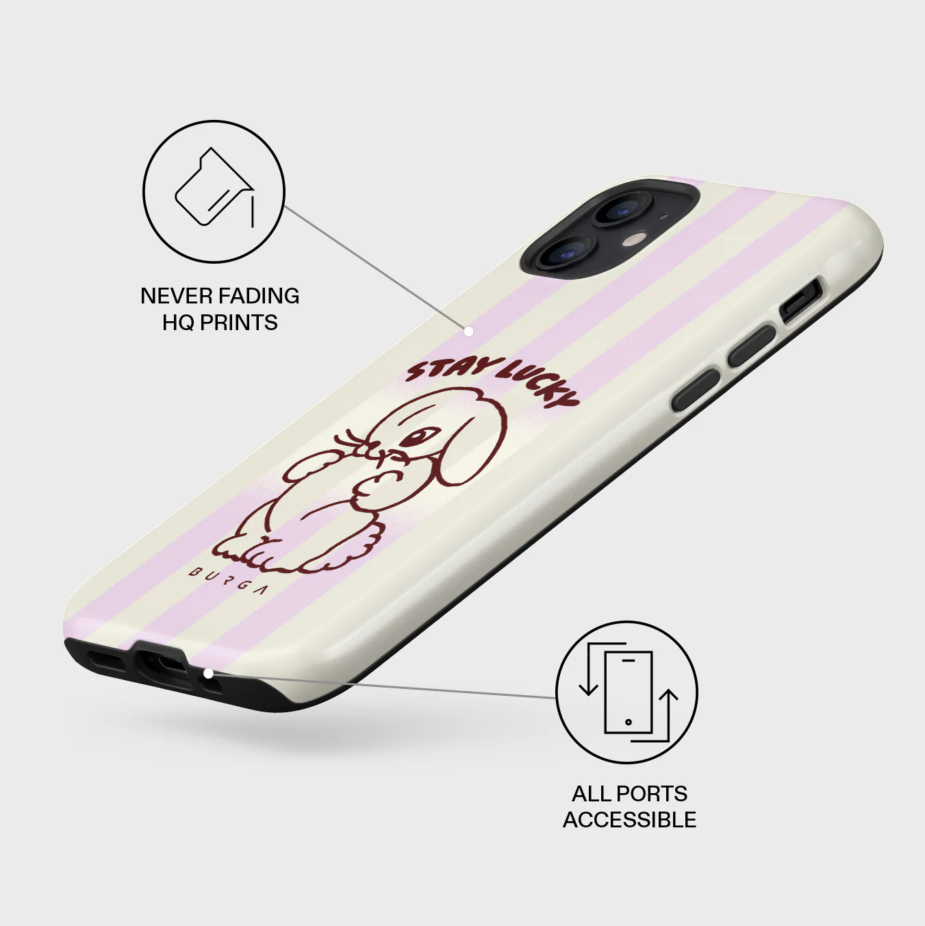 Stay Lucky - iPhone 12 Case - Image 3