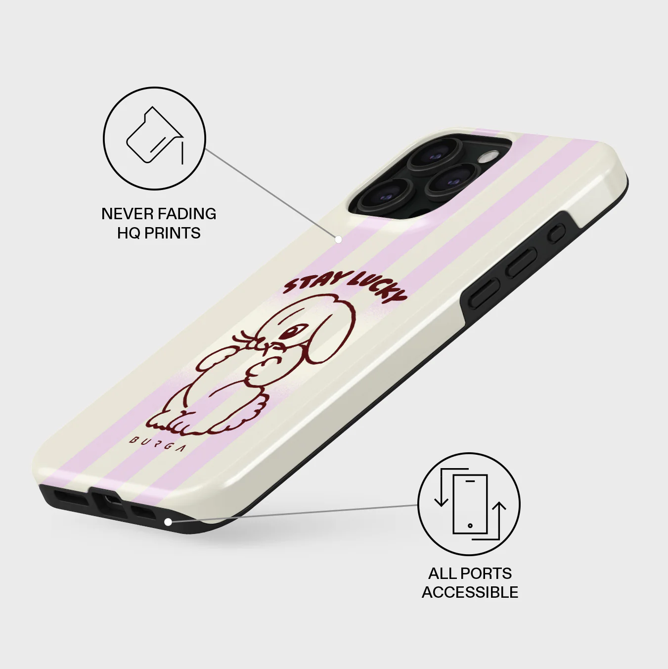 Stay Lucky - iPhone 15 Pro Max Case - Image 3