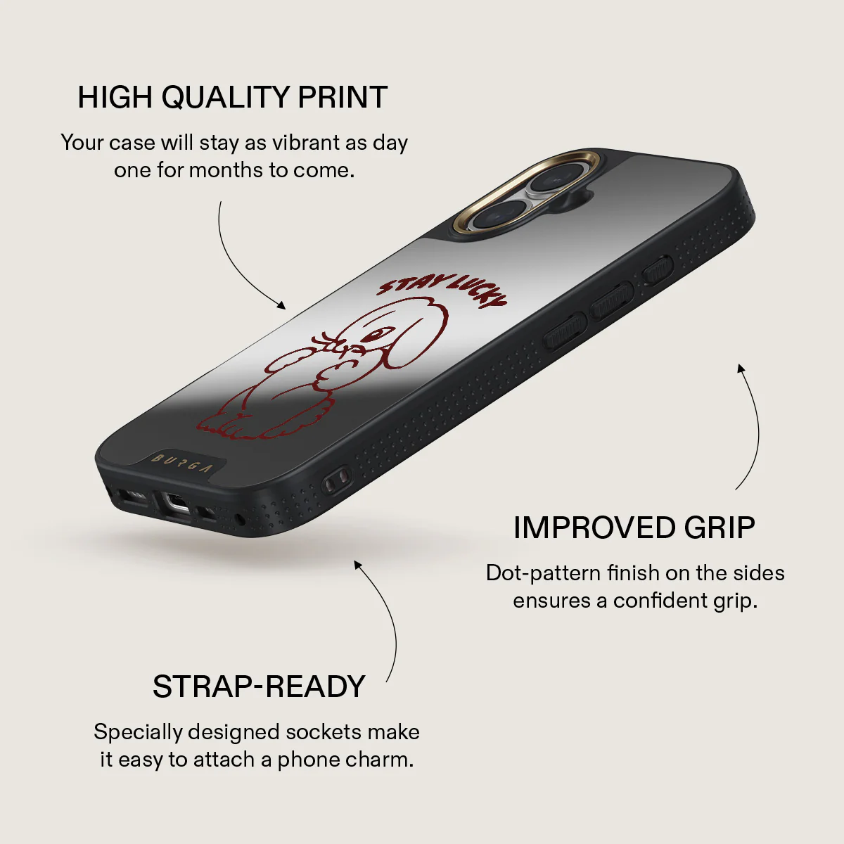 Stay Lucky - iPhone 16 Case - Image 32