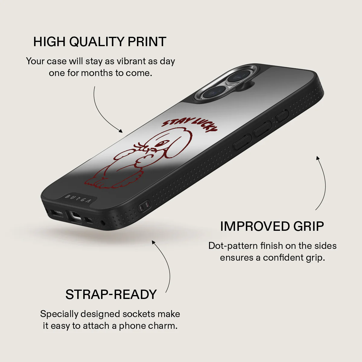 Stay Lucky - iPhone 16 Case - Image 40