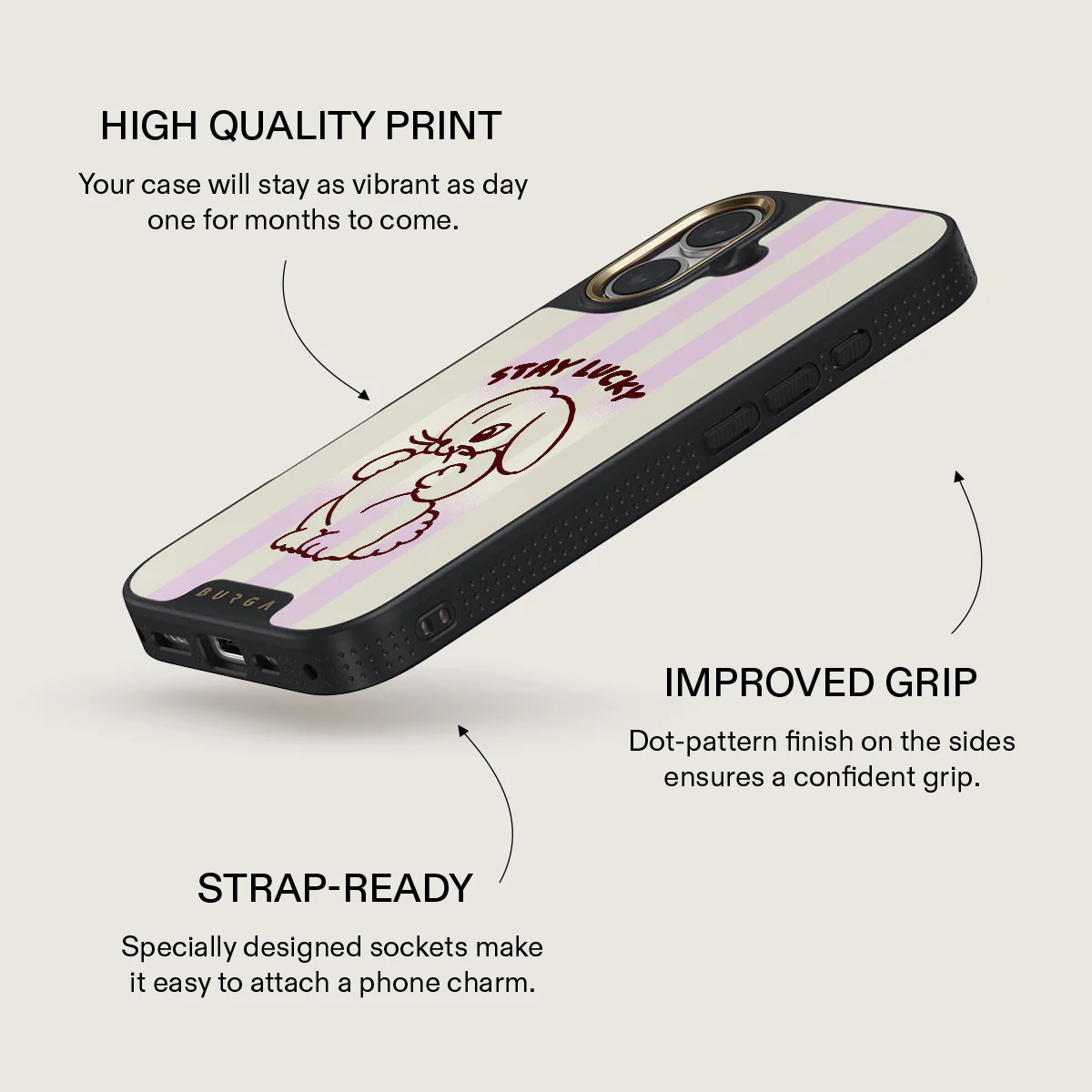 Stay Lucky - iPhone 16 Plus Case - Image 10