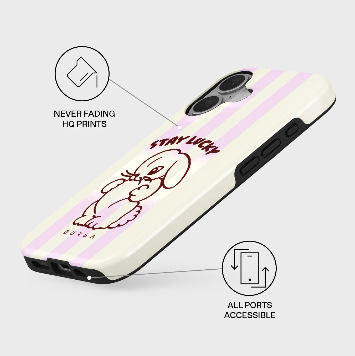 Stay Lucky - iPhone 16 Plus Case - Image 3