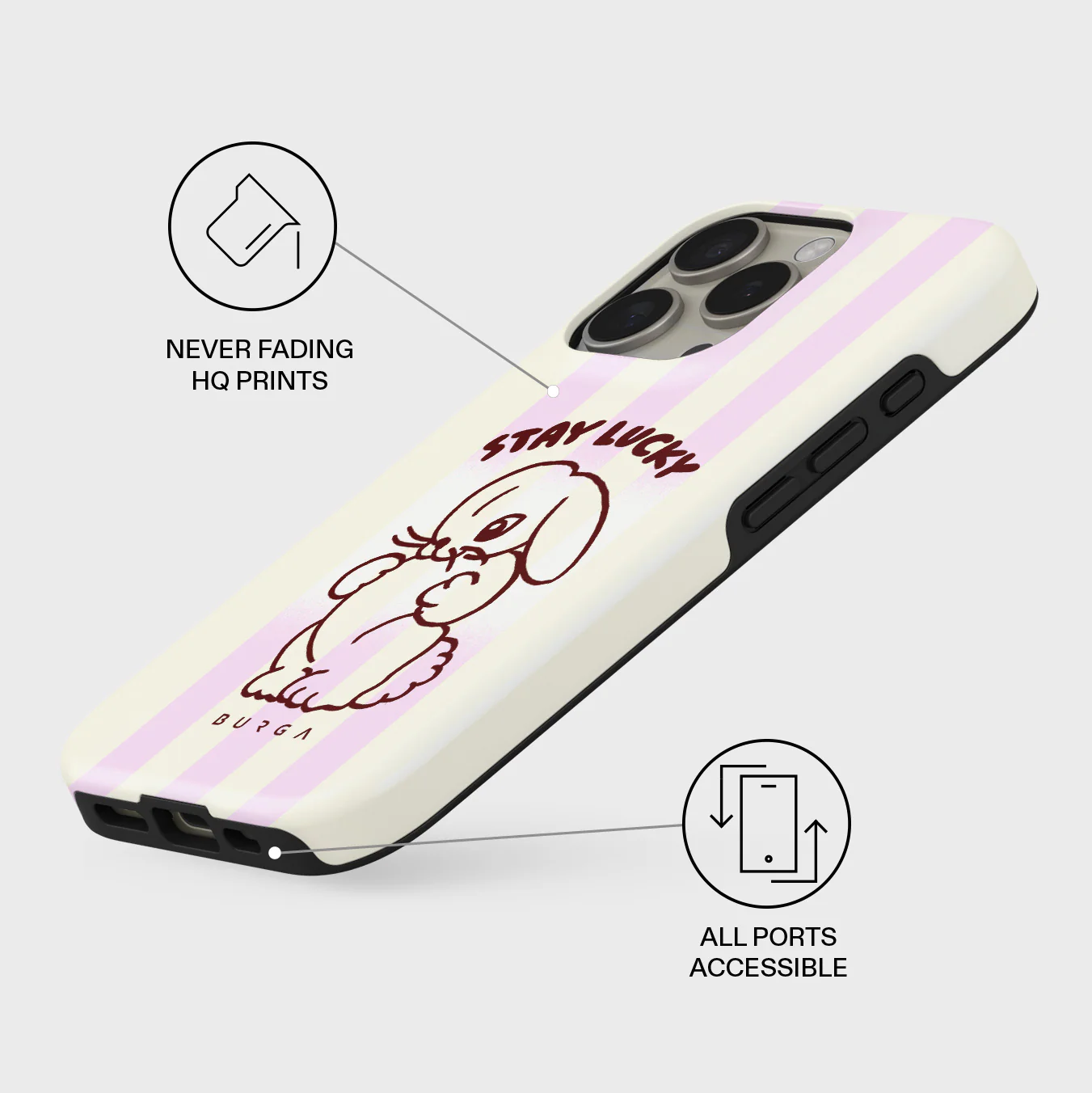 Stay Lucky - iPhone 16 Pro Case - Image 3