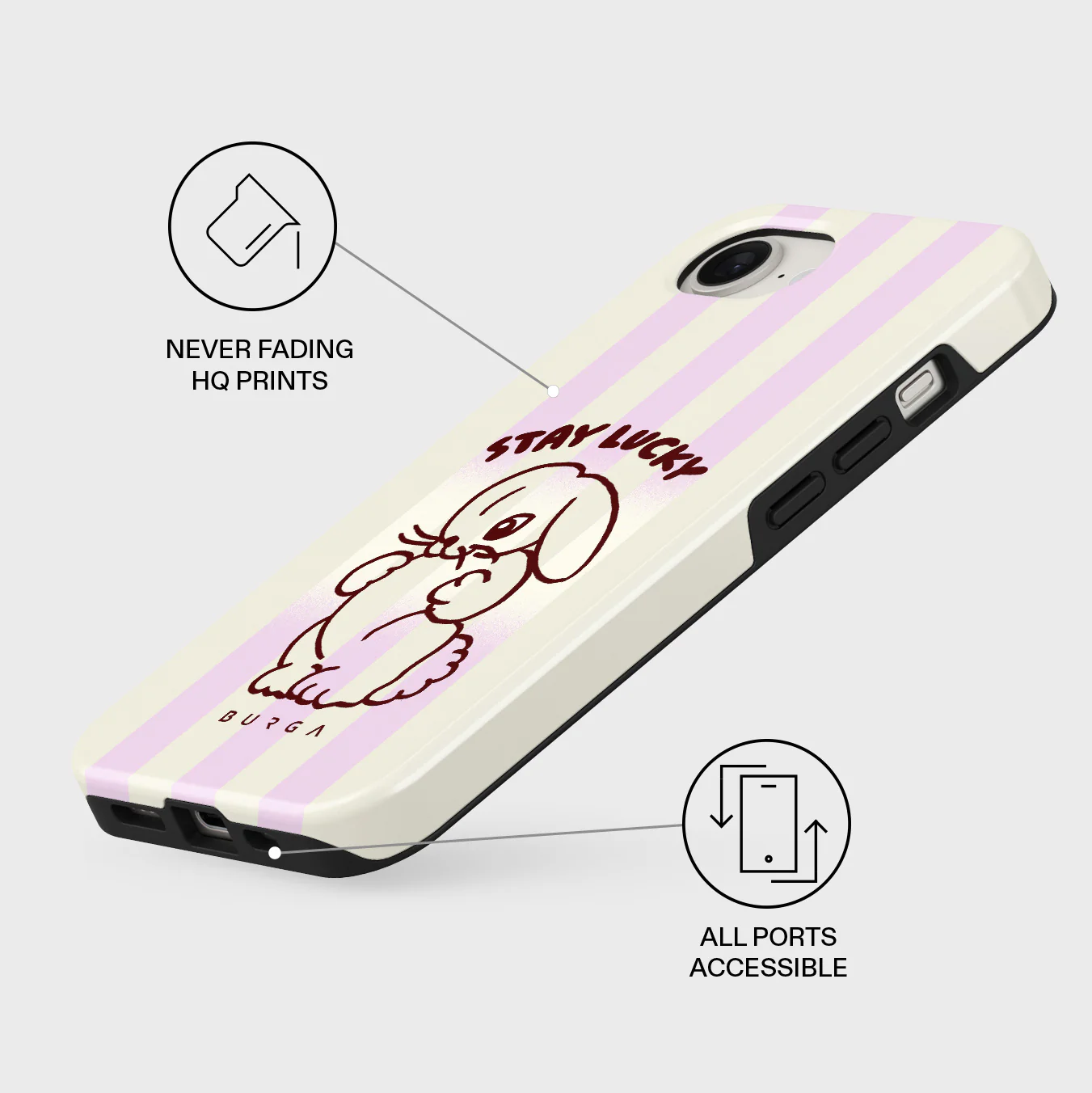 Stay Lucky - iPhone 16e Case - Image 3