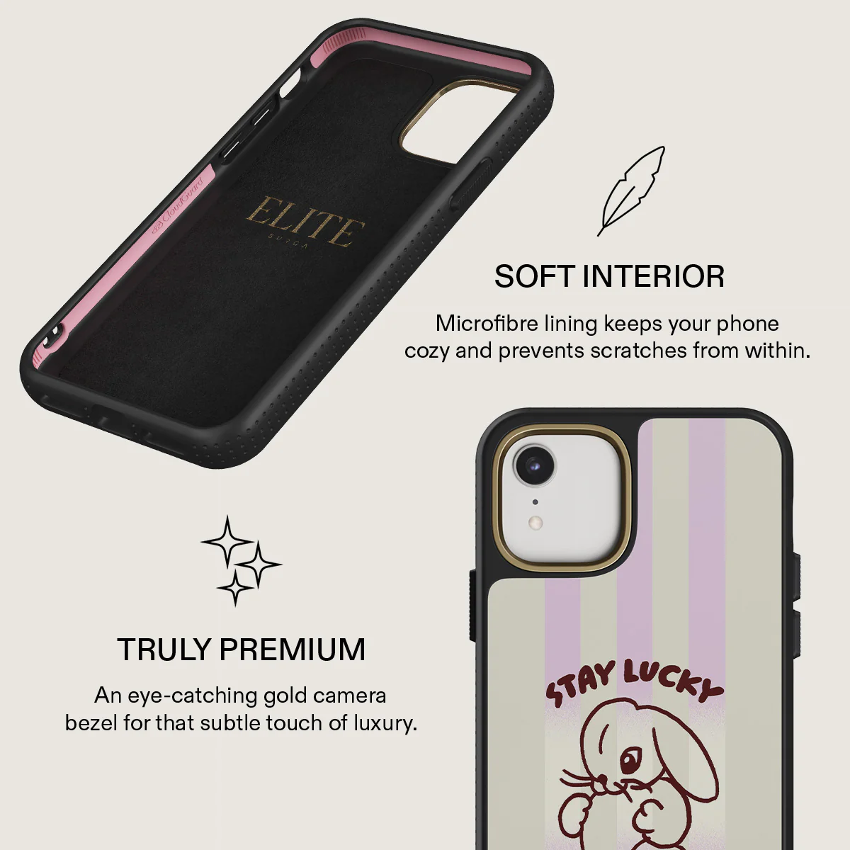 Stay Lucky - iPhone XR Case - Image 14