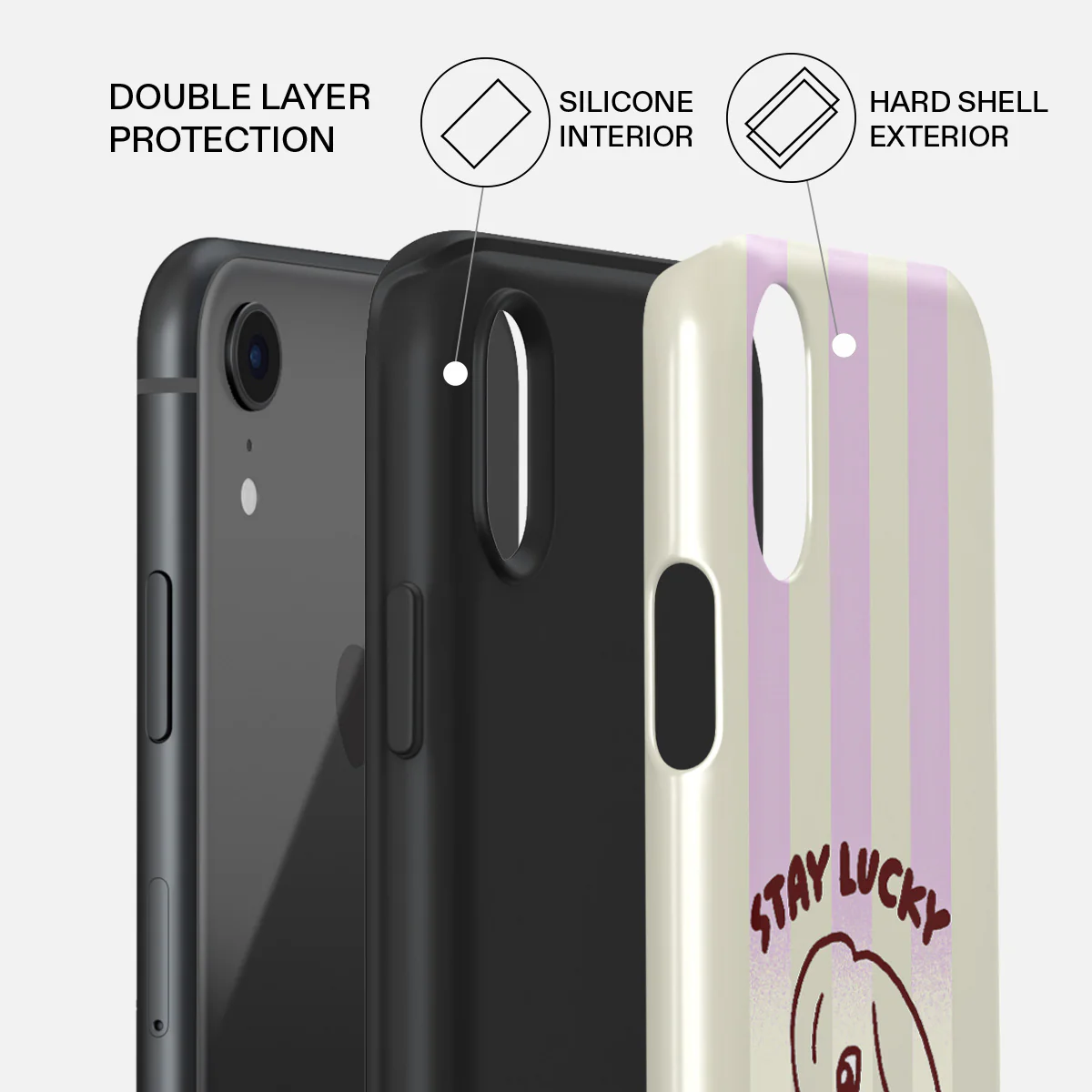 Stay Lucky - iPhone XR Case - Image 6
