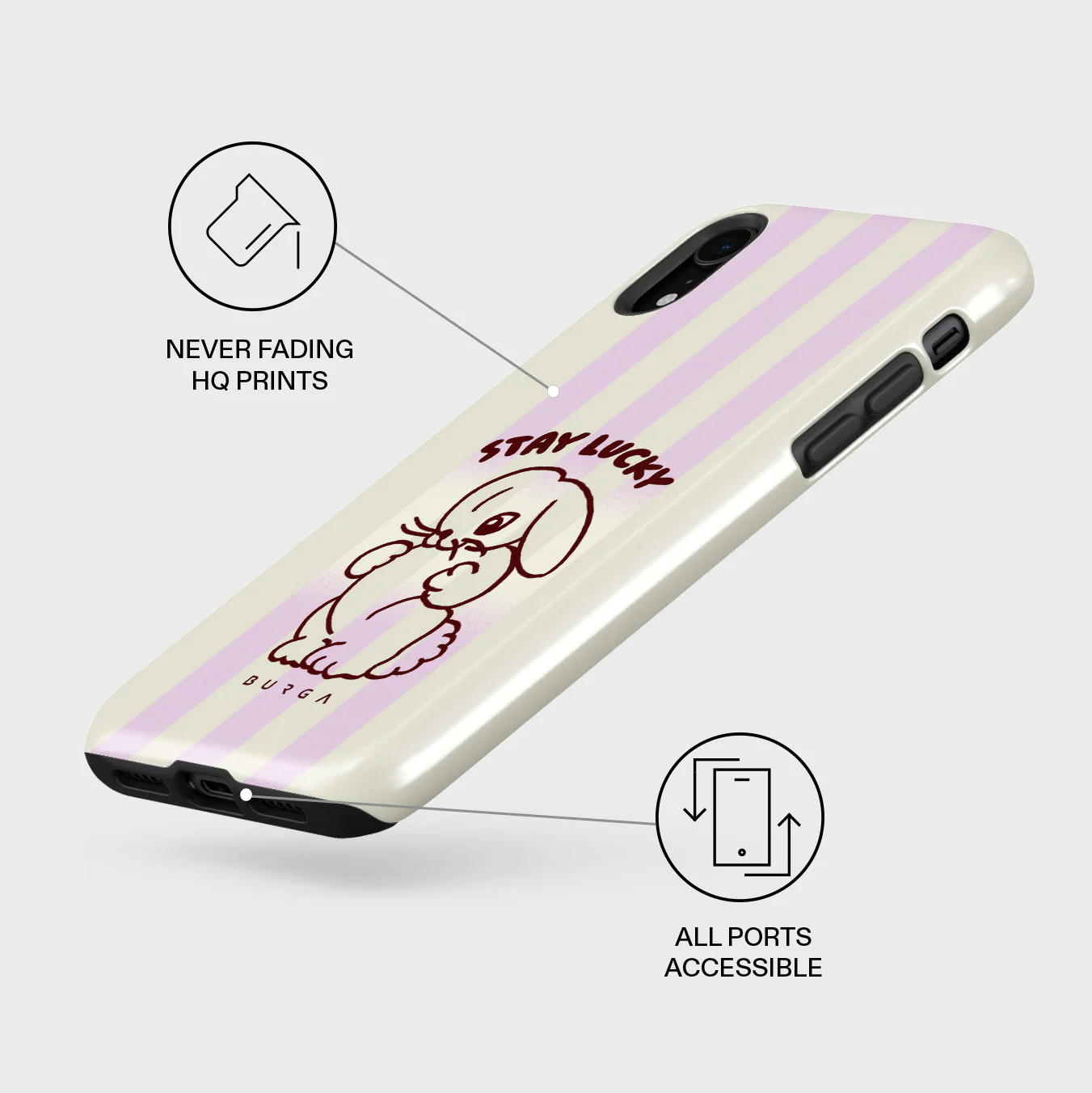 Stay Lucky - iPhone XR Case - Image 7