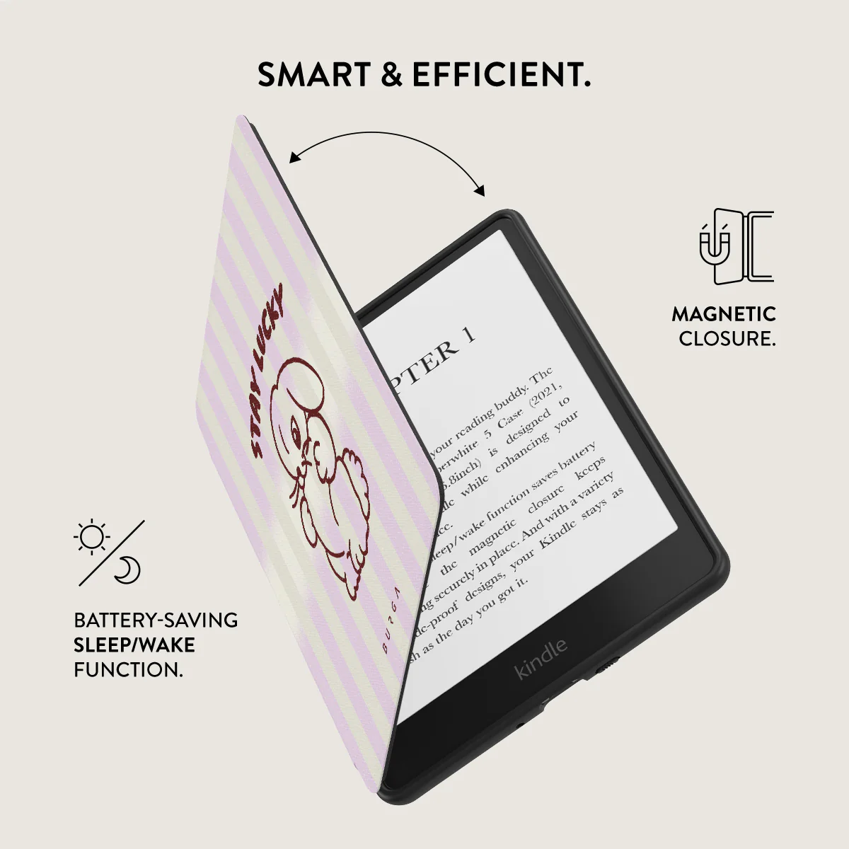 Stay Lucky - Kindle Paperwhite (11th Gen) Case - Image 5