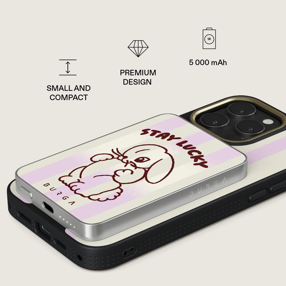 Stay Lucky - Magnetic Power Bank - Image 12