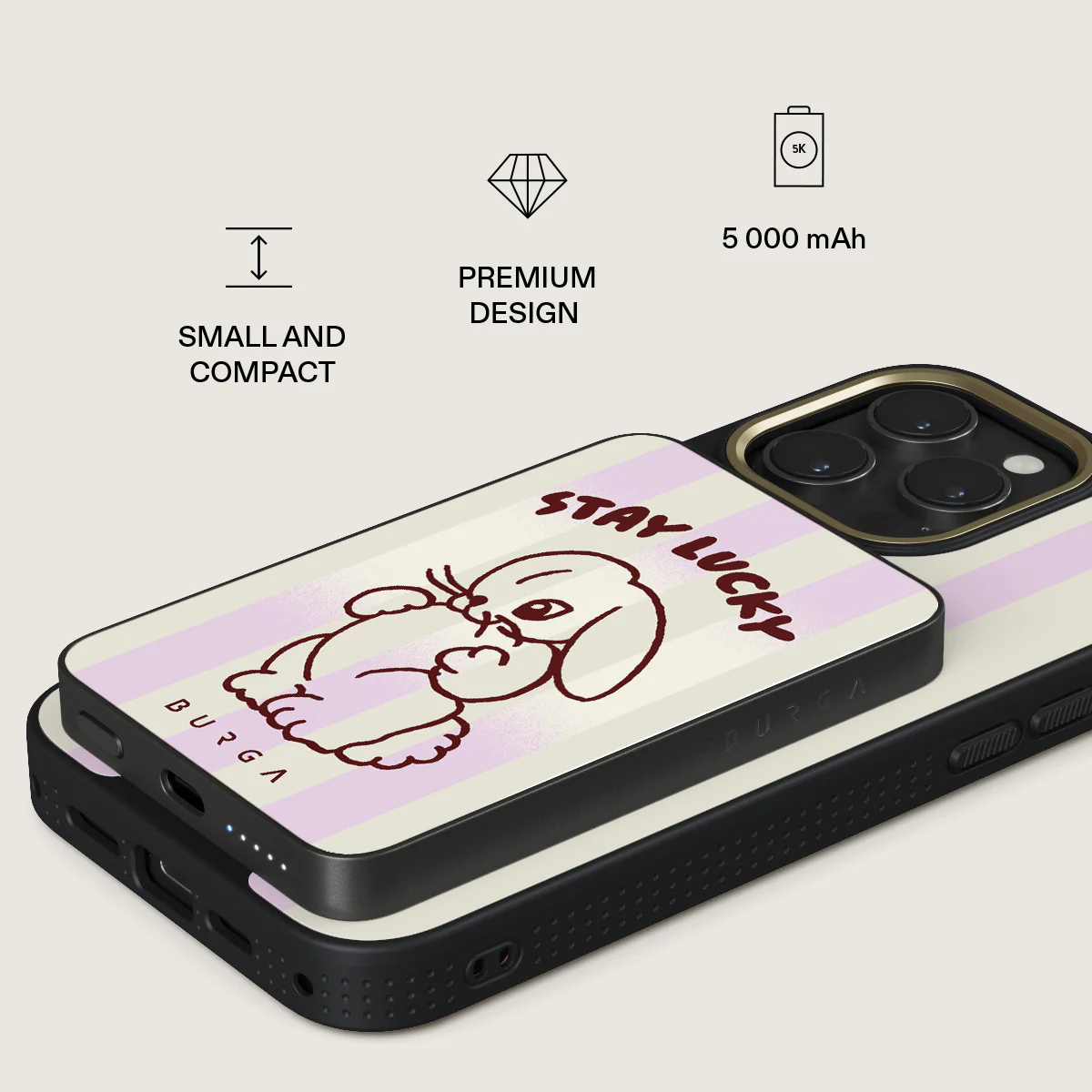 Stay Lucky - Magnetic Power Bank - Image 2