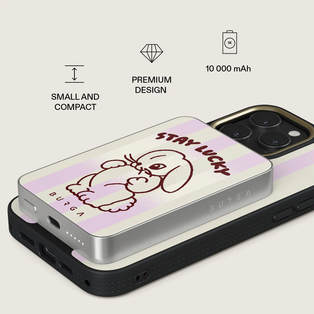 Stay Lucky - Magnetic Power Bank - Image 27