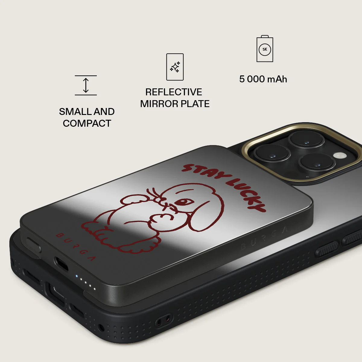 Stay Lucky - Magnetic Power Bank - Image 47