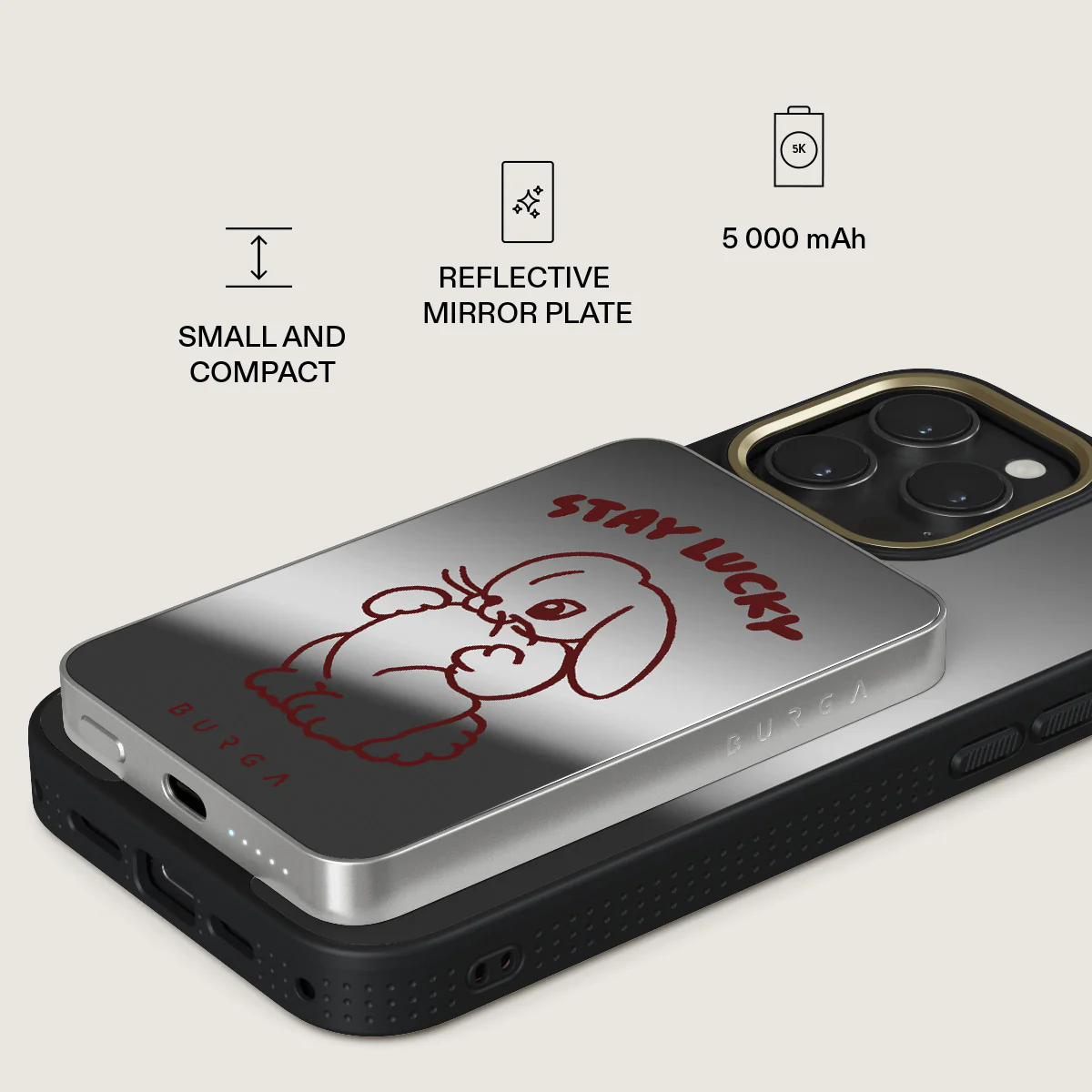 Stay Lucky - Magnetic Power Bank - Image 57