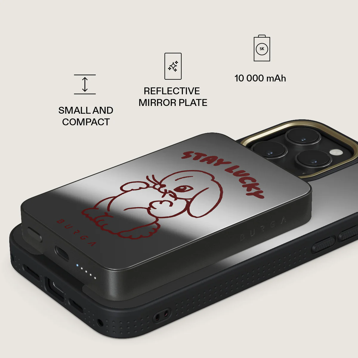 Stay Lucky - Magnetic Power Bank - Image 62