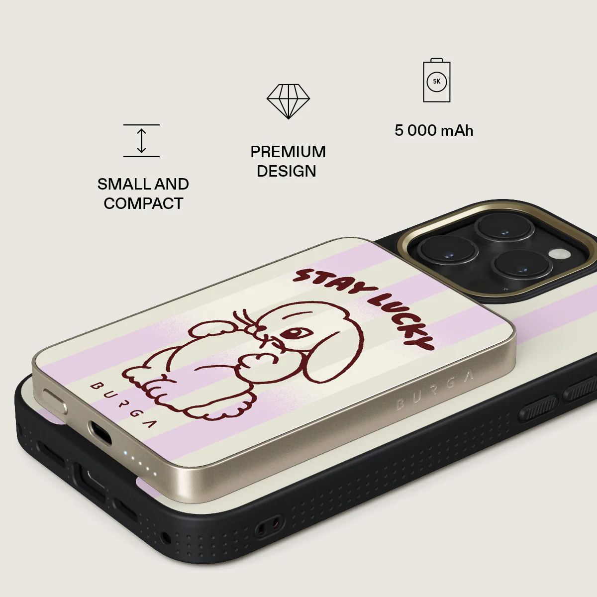Stay Lucky - Magnetic Power Bank - Image 7
