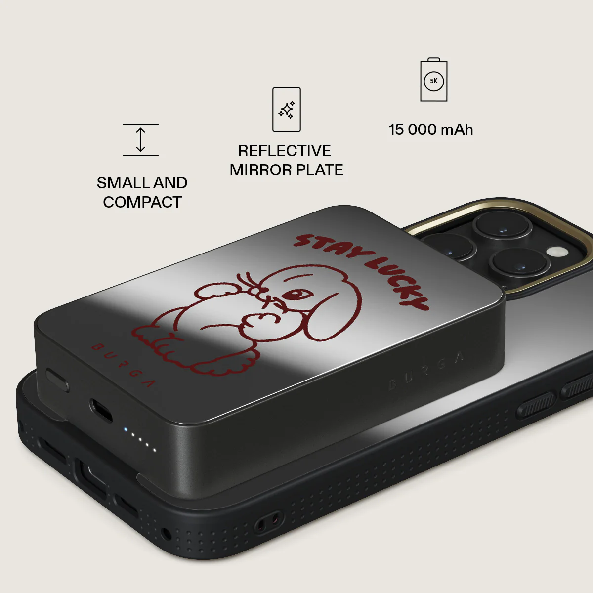 Stay Lucky - Magnetic Power Bank - Image 77