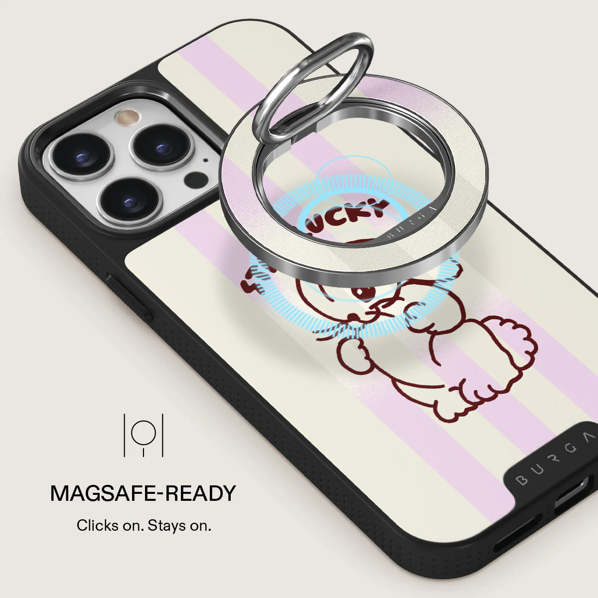 Stay Lucky - Magnetic Ring Holder - Image 4